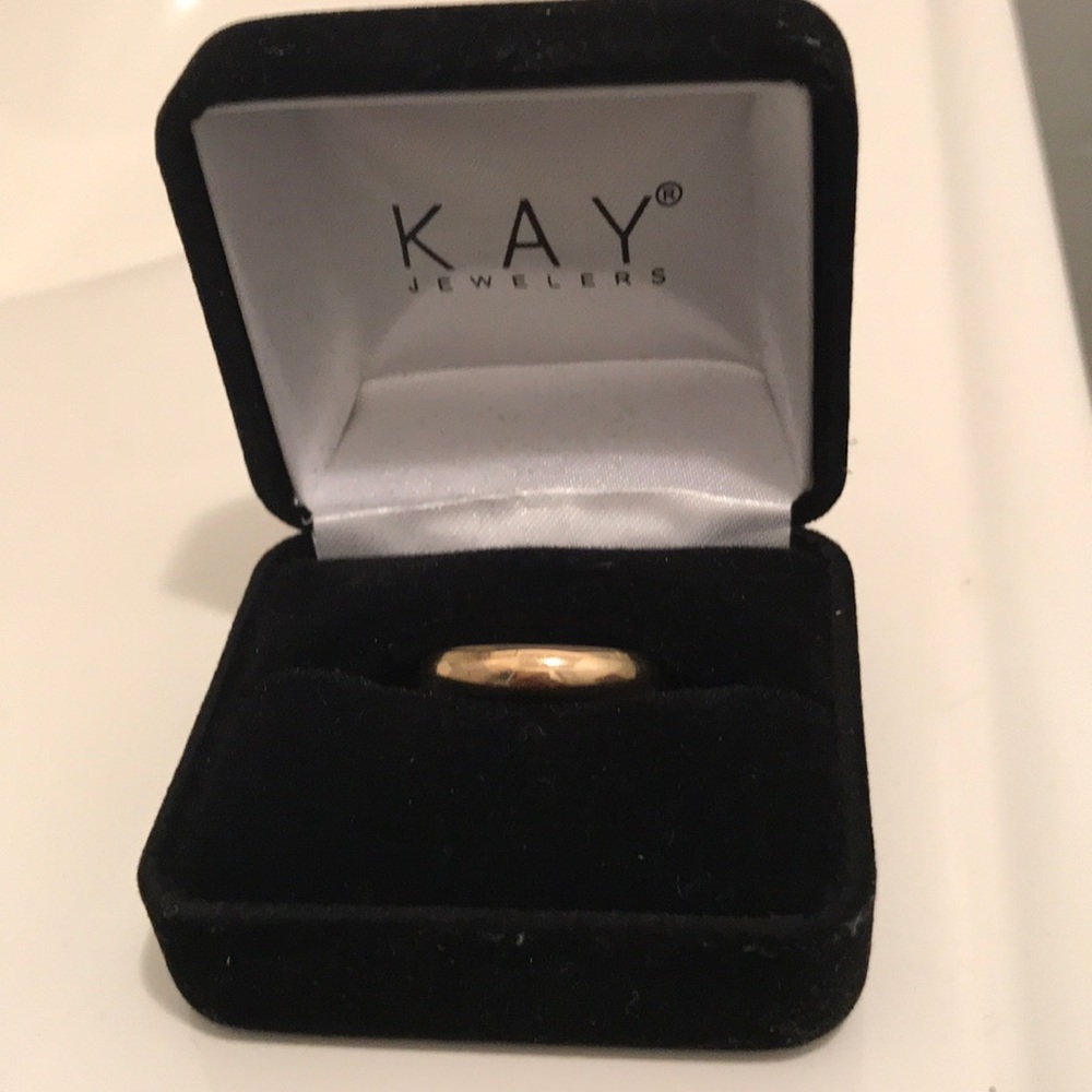 10K Gold Band Kay Jewelers